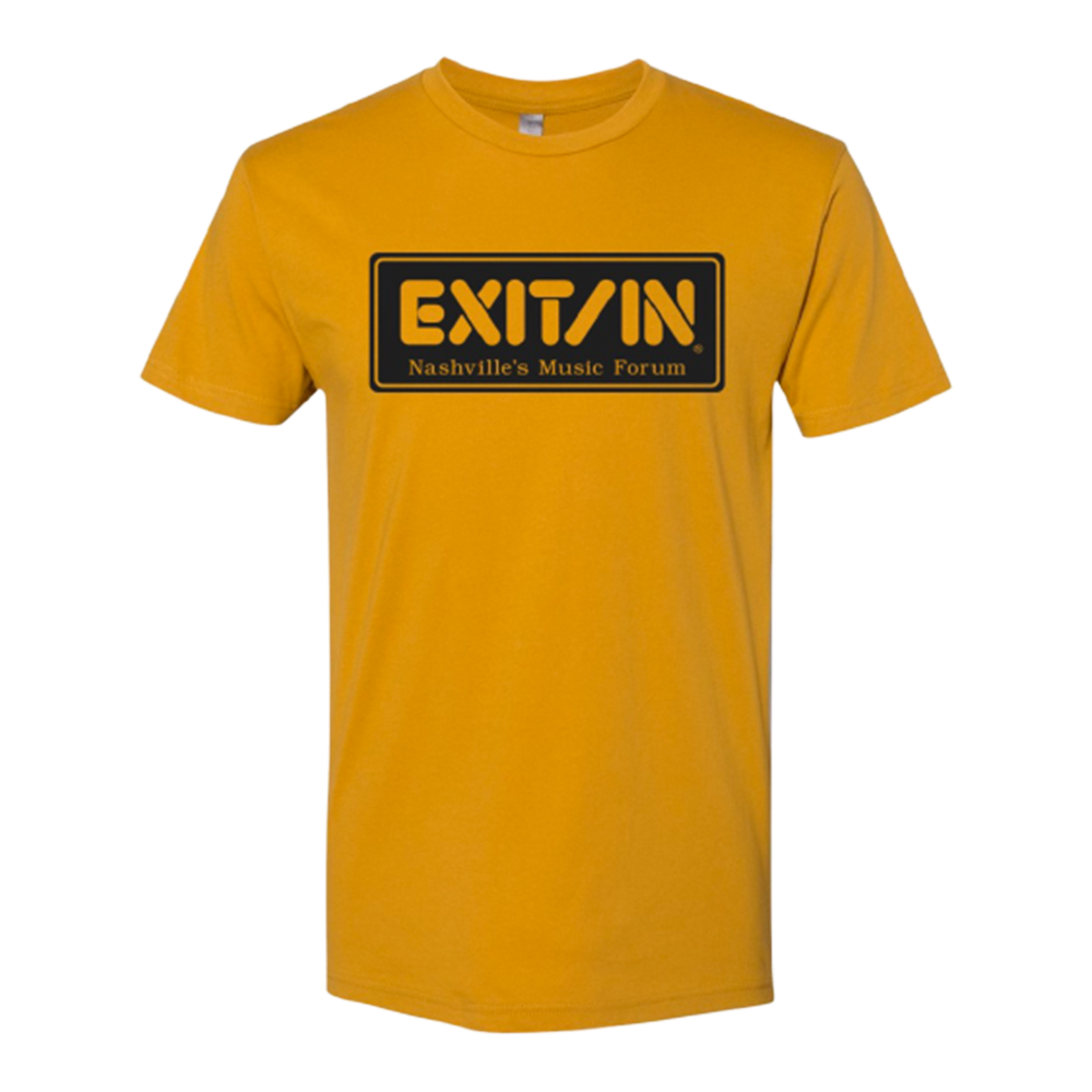 Vintage yellow logo tee Exit/In