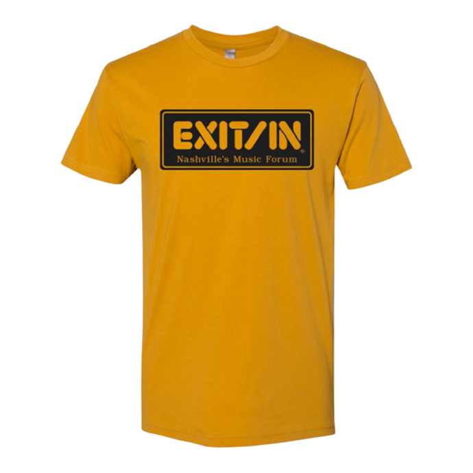 Vintage yellow logo tee Exit/In